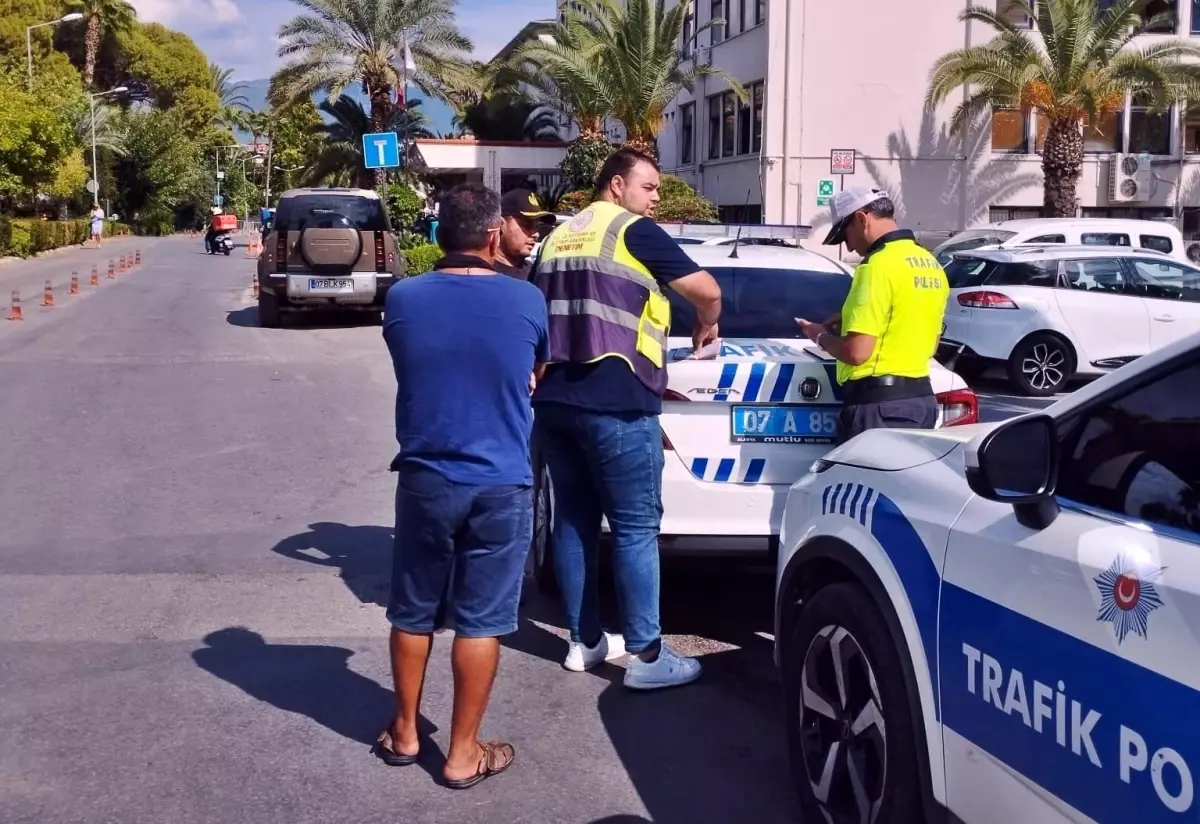 Alanya’da Trafik Denetiminde 315 Sürücüye Cezai İşlem