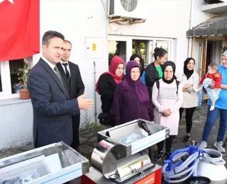 Ayancık’ta Üreticilere Makine Desteği