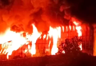 Bodrum’da Yat Atölyesinde Büyük Yangın Kontrol Altına Alındı