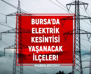 Bursa elektrik kesintisi! 19-20 Eylül Osmangazi, Karacabey, Orhangazi elektrik kesintisi ne zaman gelecek?