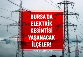 Bursa elektrik kesintisi! 24-25 Eylül Gemlik, Mudanya, Yıldırım elektrik kesintisi ne zaman gelecek?