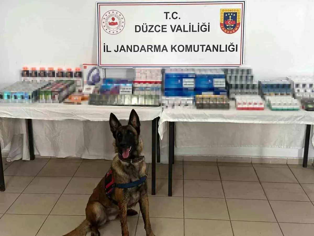 Düzce’de Kaçak Elektronik Sigara Operasyonu