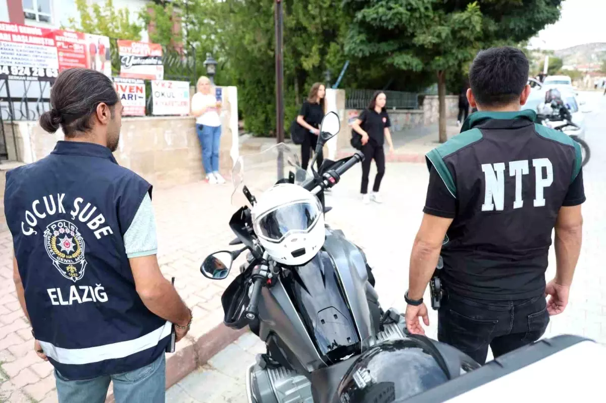 Elazığ’da Okul Önlerinde Güvenlik Denetimleri Artırıldı