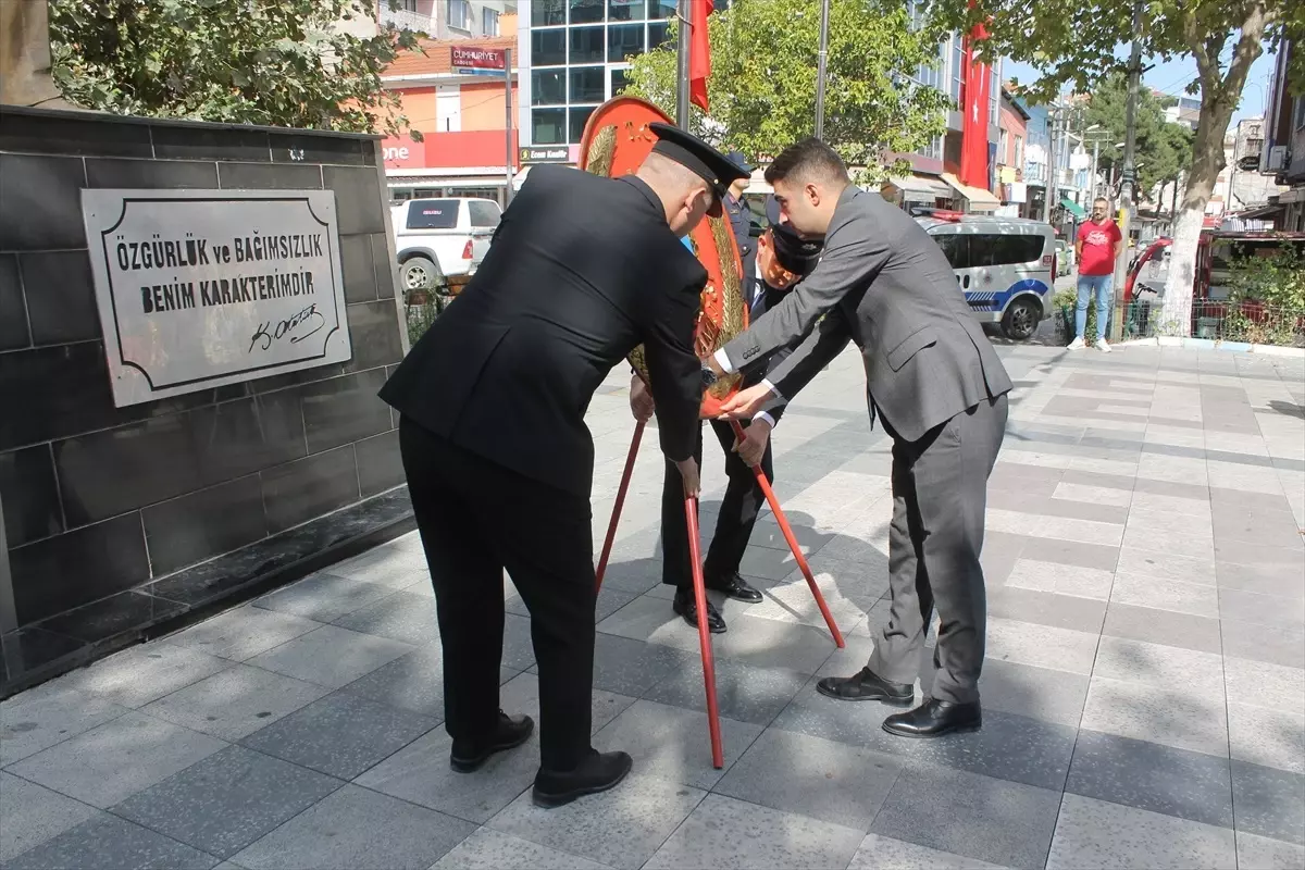 Gaziler Günü Manyas’ta Törenle Kutlandı