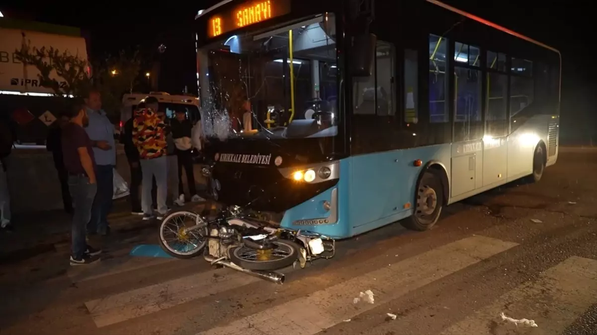 Kırıkkale’de Otobüsle Motosiklet Çarpıştı: Bir Çocuk Hayatını Kaybetti