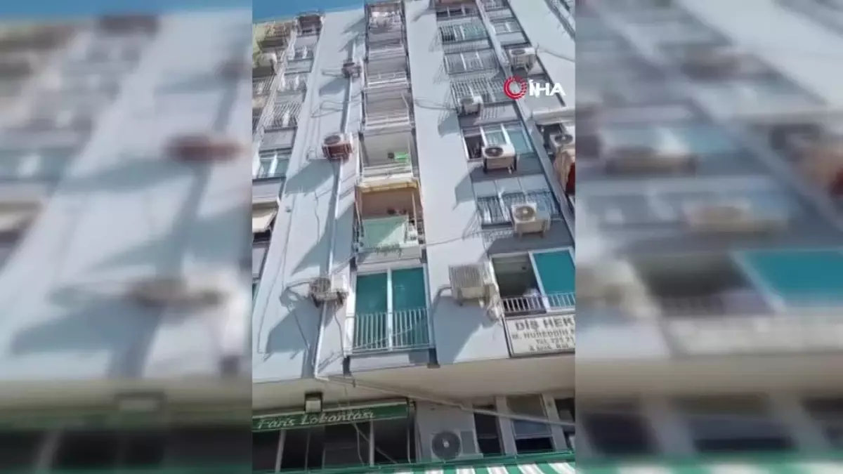 Yarı Çıplak Haliyle 6. Kattan Düşen Adam Hayatını Kaybetti