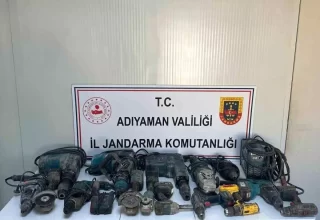 Adıyaman’da Çalıntı İnşaat Malzemeleriyle Yakalanan Şahıs Gözaltına Alındı