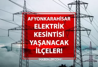 Afyon elektrik kesintisi! SON DAKİKA! 2 Ekim Afyonkarahisar elektrik kesintisi ne zaman bitecek?