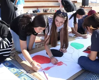 Amasya’da Filistinli Çocuklar İçin Çizim Etkinliği Düzenlendi