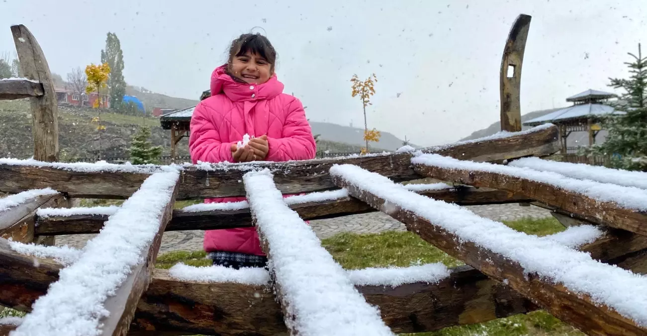 Ardahan’da Mevsimin İlk Kar Yağışı