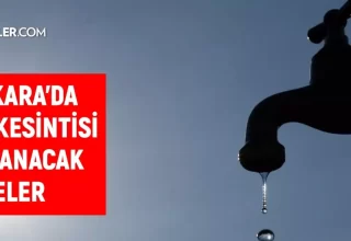 ASKİ Ankara su kesintisi! 5-6 Ekim Çankaya, Keçiören, Yenimahalle, Beypazarı su kesintisi listesi! Sular ne zaman gelecek?