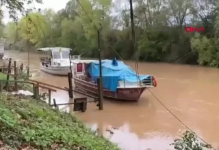 Bartın’da Yağışlar Sonrası Irmakta Yükseliş ve Taşkın Riski