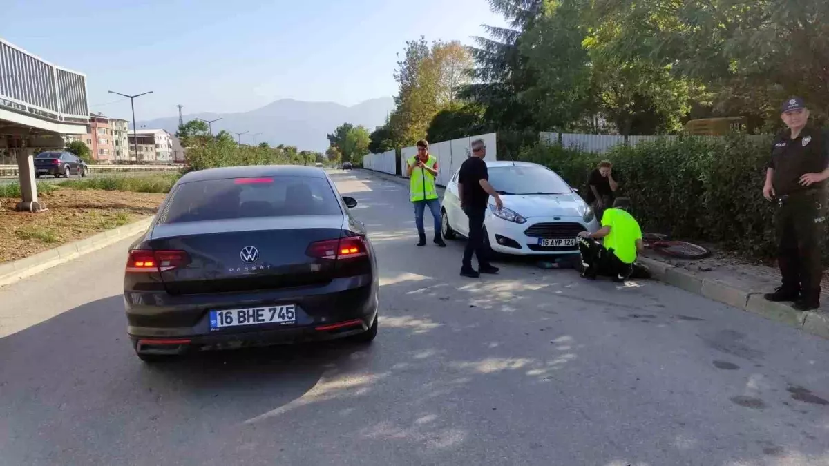 Bursa’da Trafik Kazası: Bisikletli Çocuk Ağır Yaralandı