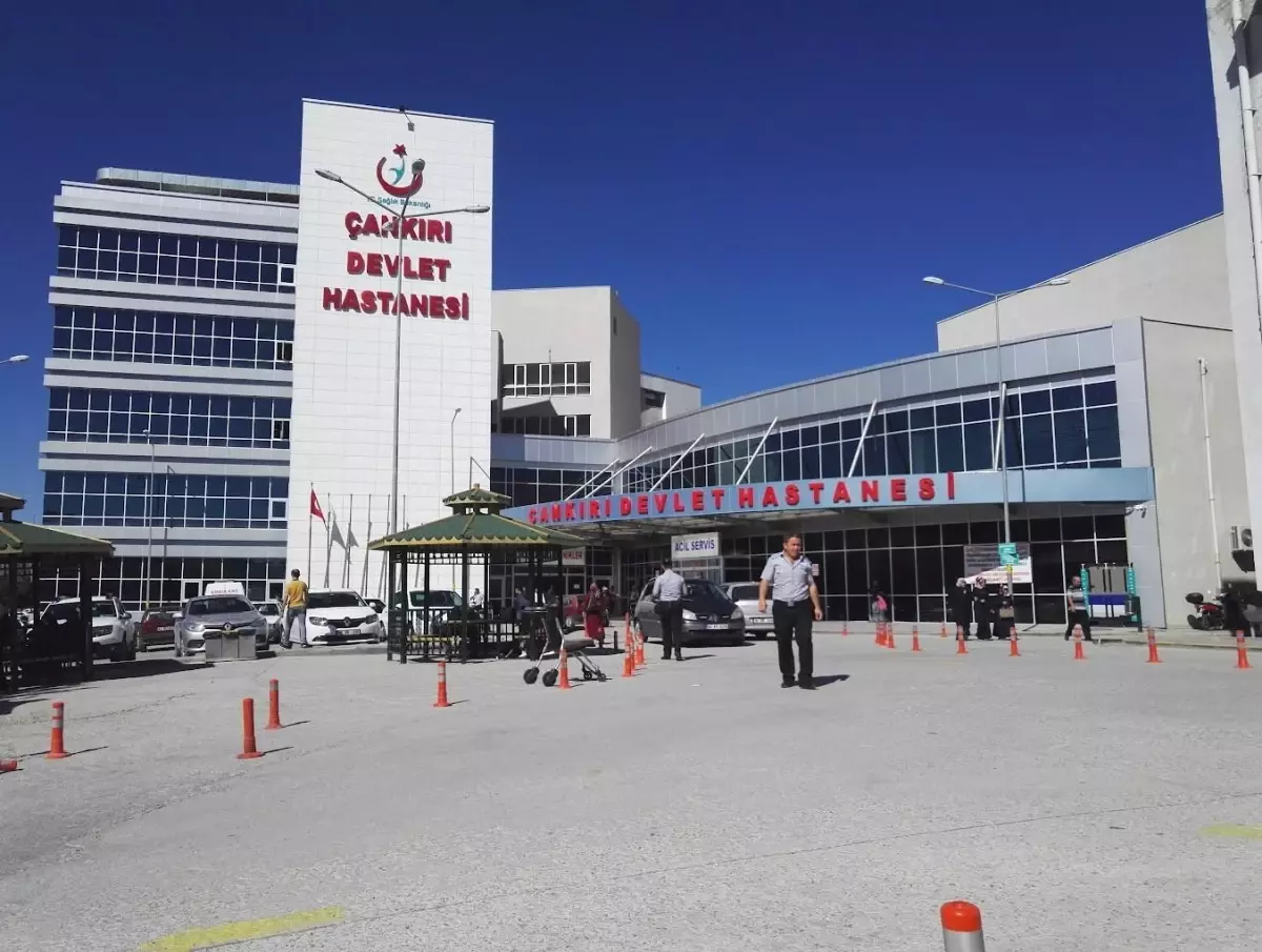 Çankırı’da Yaya Otomobilin Çarpması Sonucu Yaralandı