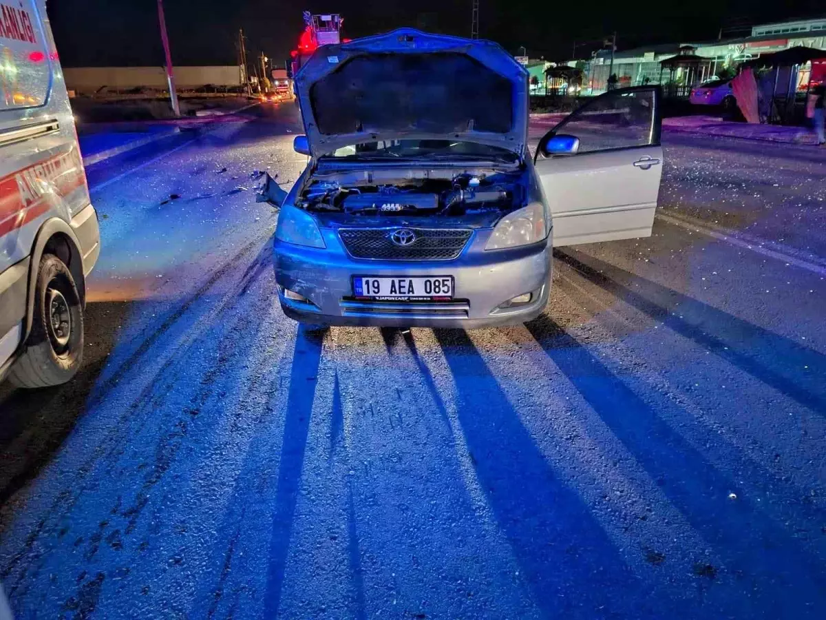 Çorum’da Trafik Kazası: 4 Yaralı