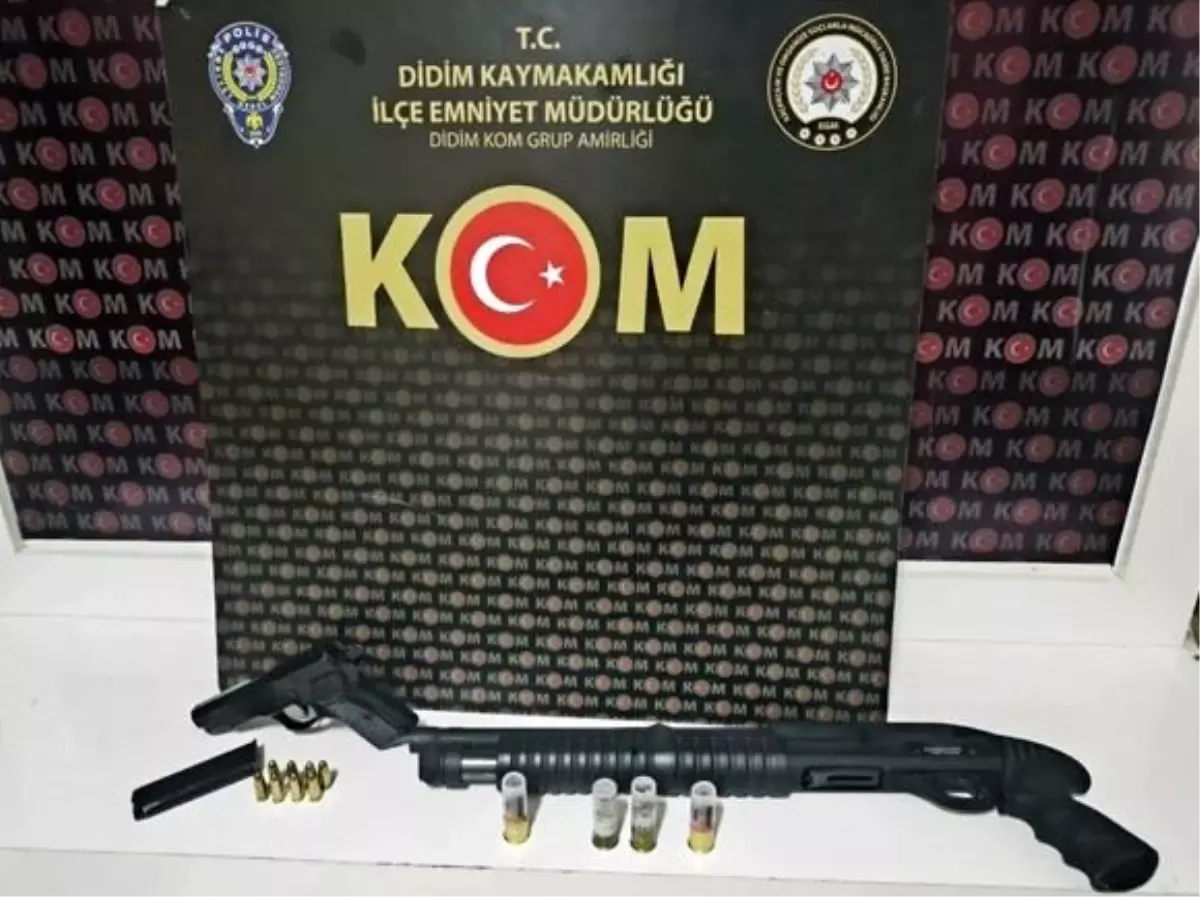 Didim’de Silahlı Şahıs Yakalandı