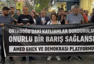 Diyarbakır’da İsrail Saldırılarına Protesto