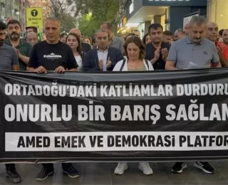 Diyarbakır’da İsrail Saldırılarına Protesto