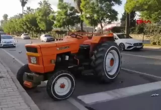 Gazipaşa’da Traktör-Otomobil Kazasında Bir Kişi Hayatını Kaybetti