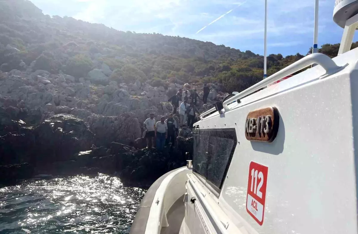 Marmaris’te 26 Düzensiz Göçmen Kurtarıldı