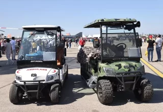 Mersin’den Elektrikli Otonom Ambulanslar TEKNOFEST’te Sergilendi