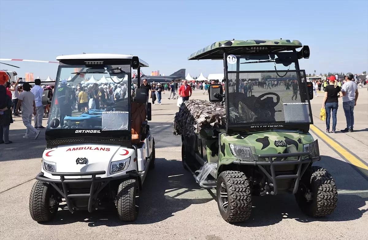 Mersin’den Elektrikli Otonom Ambulanslar TEKNOFEST’te Sergilendi