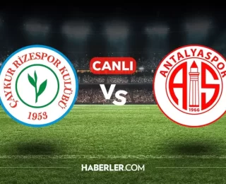 Rizespor Antalyaspor maçı CANLI izle! (ŞİFRESİZ) Rizespor Antalyaspor maçı hangi kanalda, canlı yayın nerede ve nasıl izlenir?