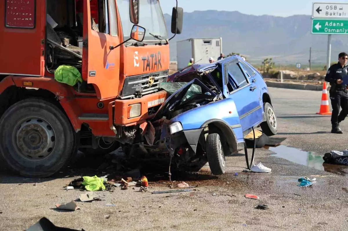 Adana’da Trafik Kazasında Bir Kayıp, Bir Yaralı