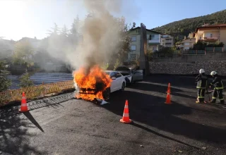 Alanya’da İtfaiyecilik Öğrencilerine Gerçek Olay Tatbikatı