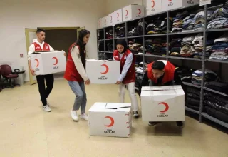 Amasya Üniversitesi’nde Kızılay Butik, Öğrencilerin Kıyafet İhtiyacını Karşılıyor
