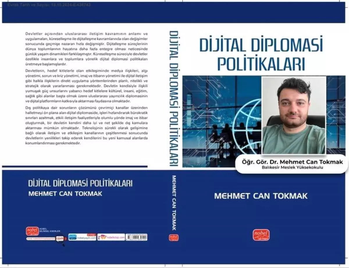 Balıkesir Üniversitesi’nden Dijital Diplomasi Konulu Yeni Kitap