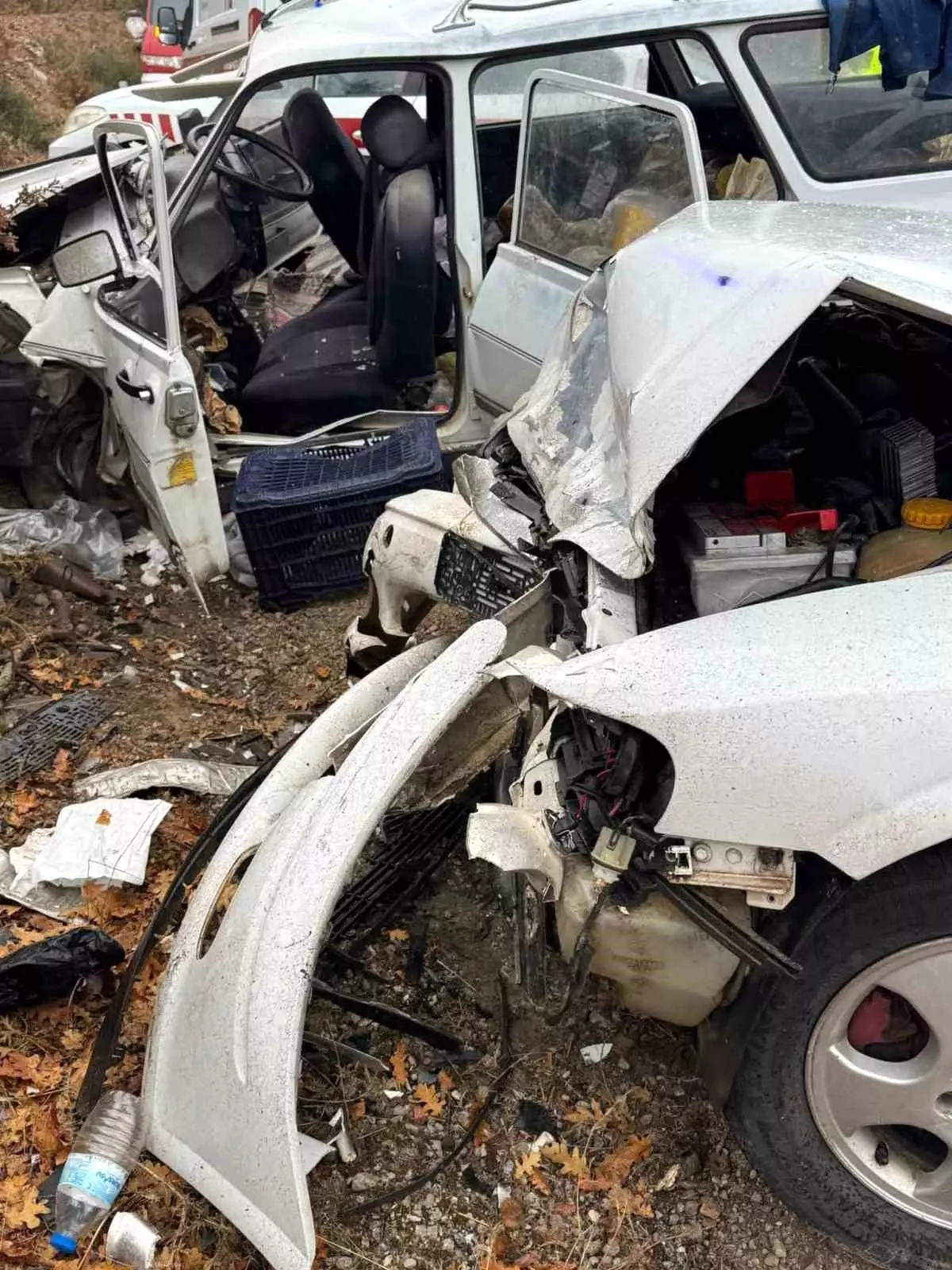 Balya’da Çift Taraflı Trafik Kazasında 5 Kişi Yaralandı