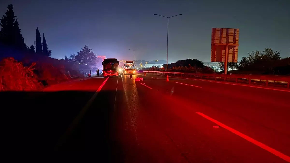 Bursa’da Yolcu Otobüsü Kadına Çarptı, Hayatını Kaybetti