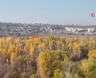 Diyarbakır Hevsel Bahçeleri’nde Sonbahar Renkleri