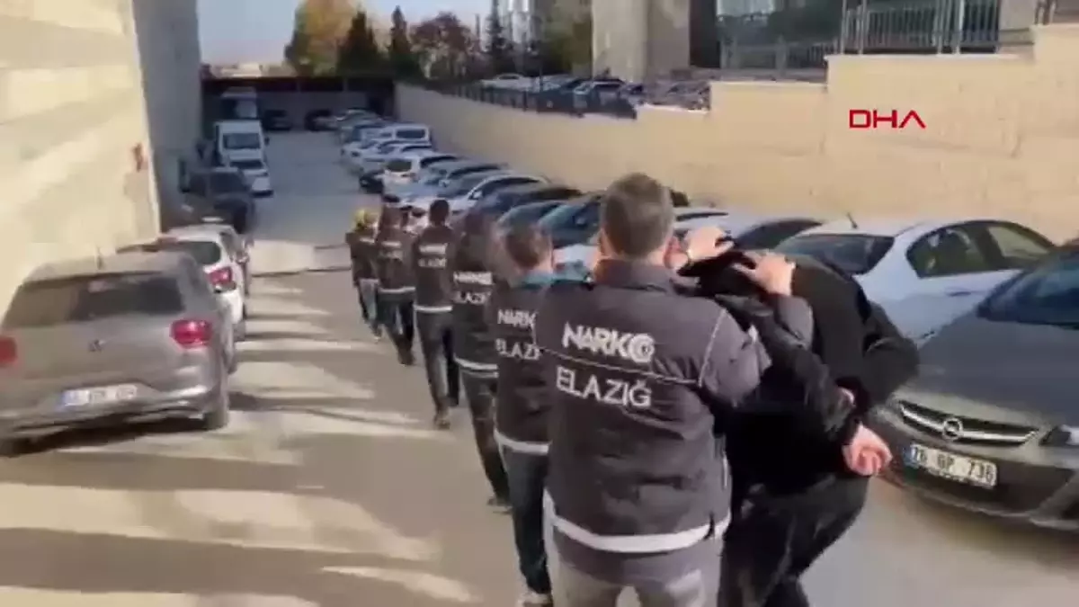 Elazığ’da Uyuşturucu Operasyonu: 7 Gözaltı, 3 Tutuklama