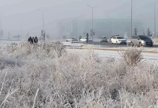 Erzurum’da Zorunlu Kış Lastiği Uygulaması Başladı