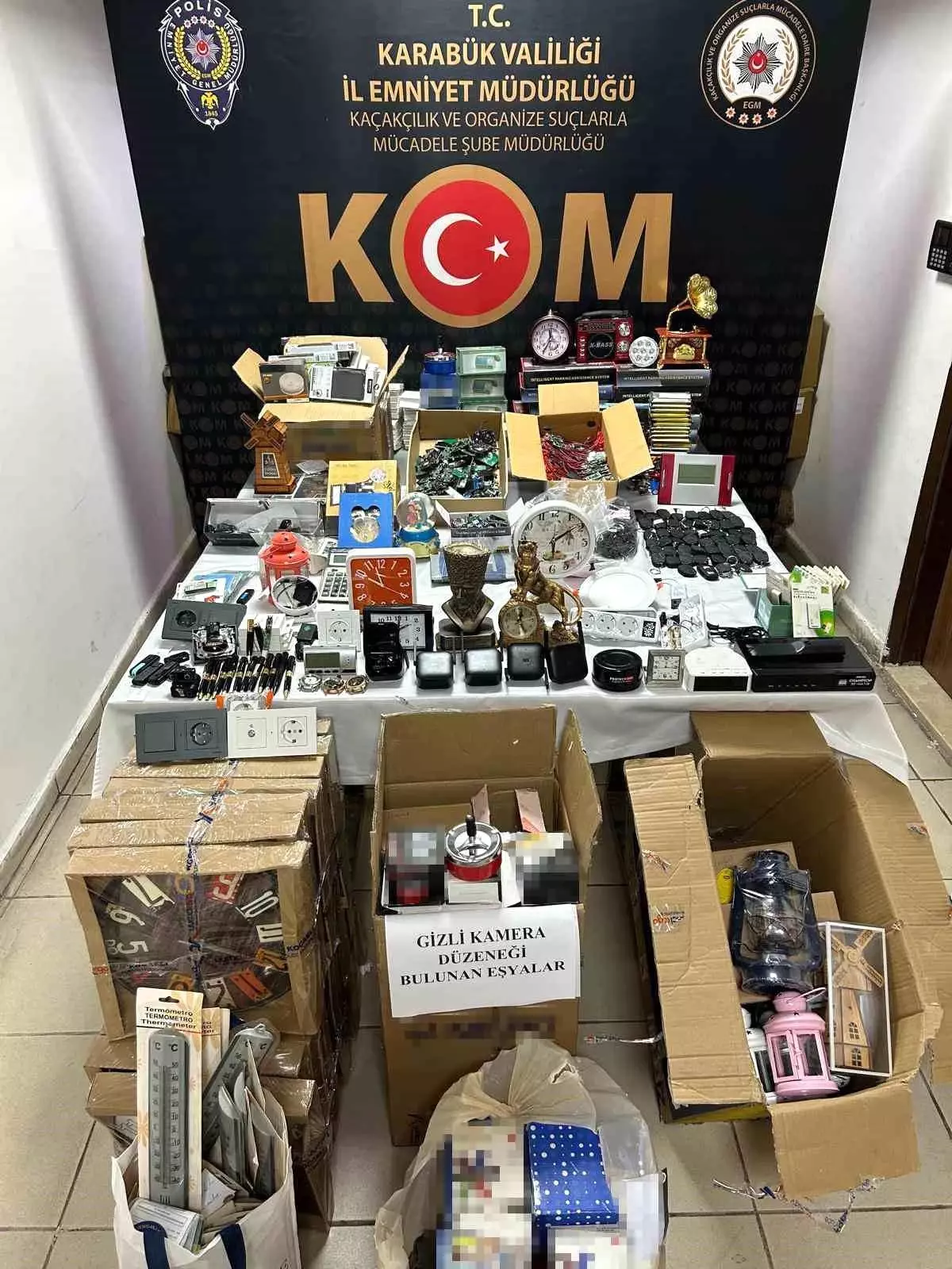 Karabük’te Kaçak Casus Kameralarla İlgili Operasyon: 2 Şahıs Yakalandı