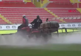 Kayserispor Stadyumu, Türkiye-Galler Maçına Hazır