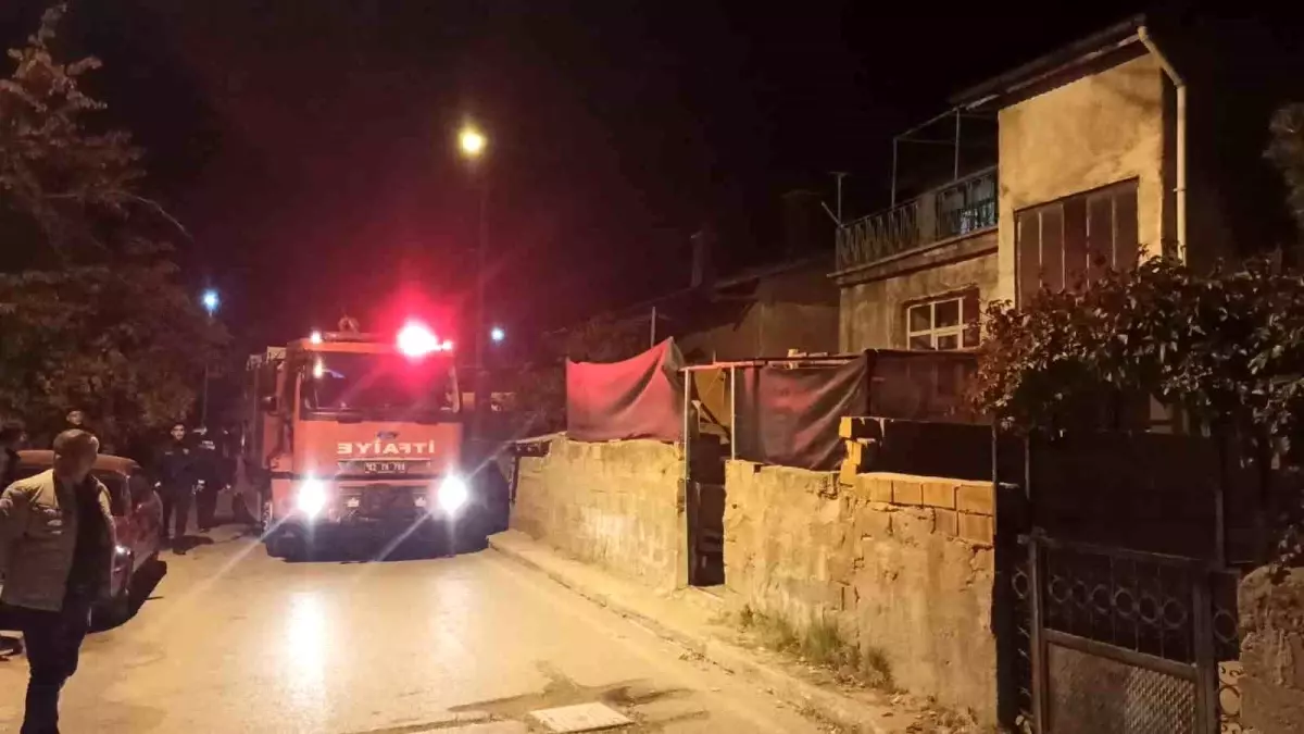 Konya’da Yangın: Bir Kişi Hastaneye Kaldırıldı