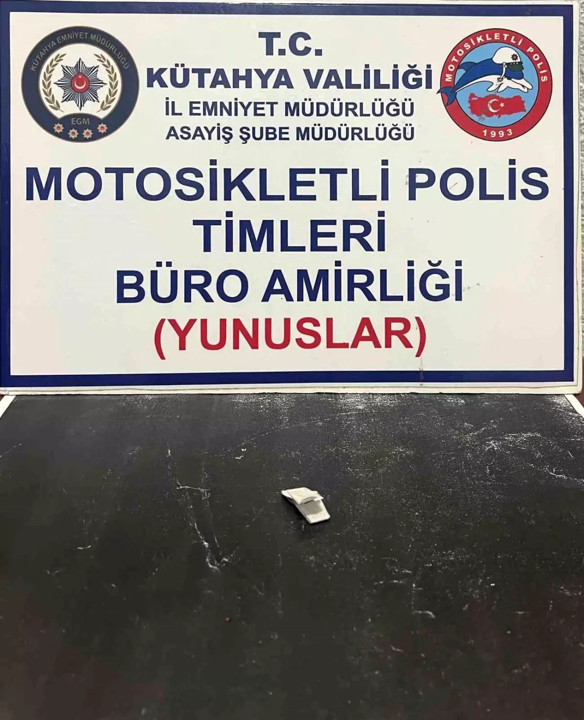 Kütahya’da Motosikletli Polis Timleri Uyuşturucu Ele Geçirdi