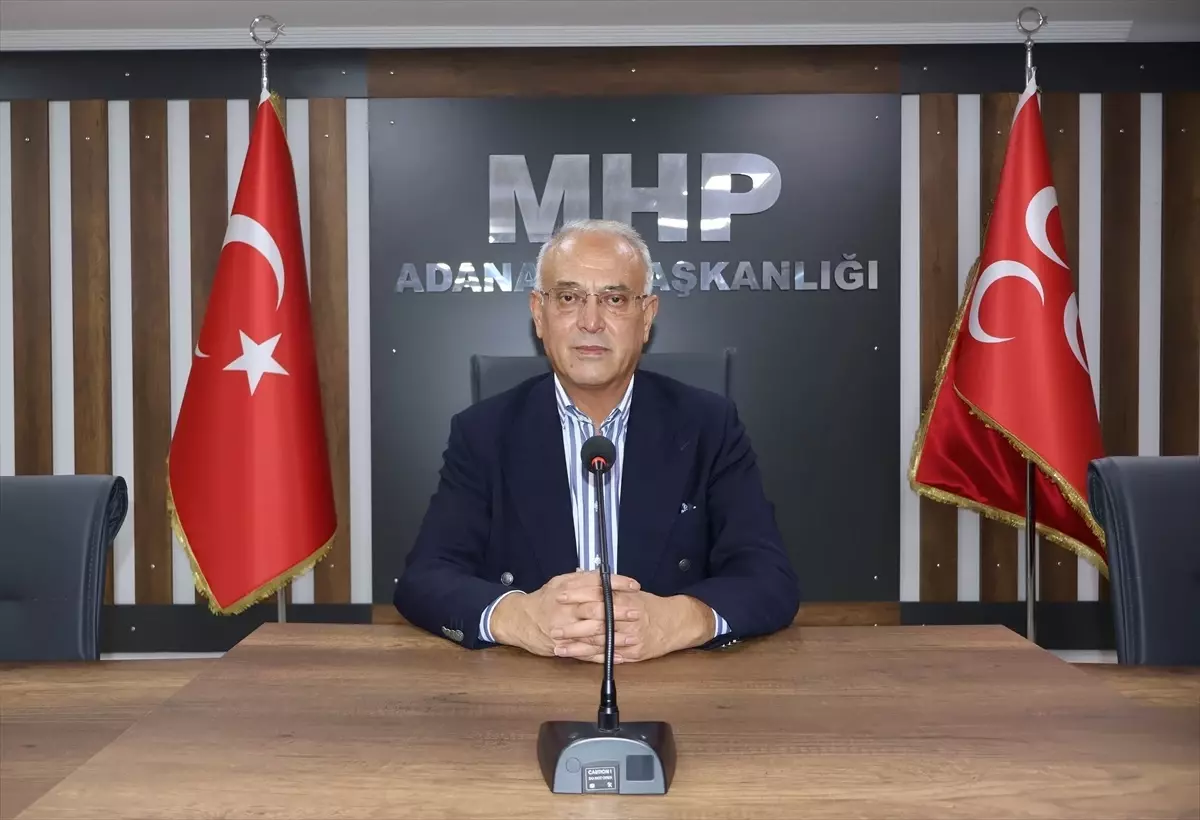 MHP Adana İl Başkanı Atatürk’ü Rahmetle Andı