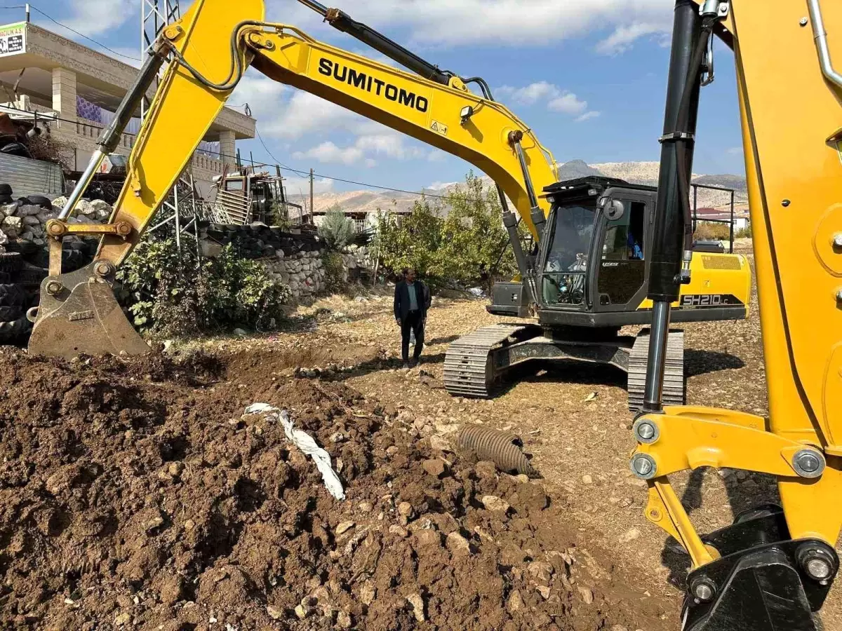 Narince Köyü’nde İçme Suyu ve Kanalizasyon Hatları Yenileniyor