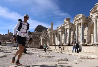 Sagalassos Antik Kenti’nde Uluslararası Koşu Etkinliği Düzenlendi