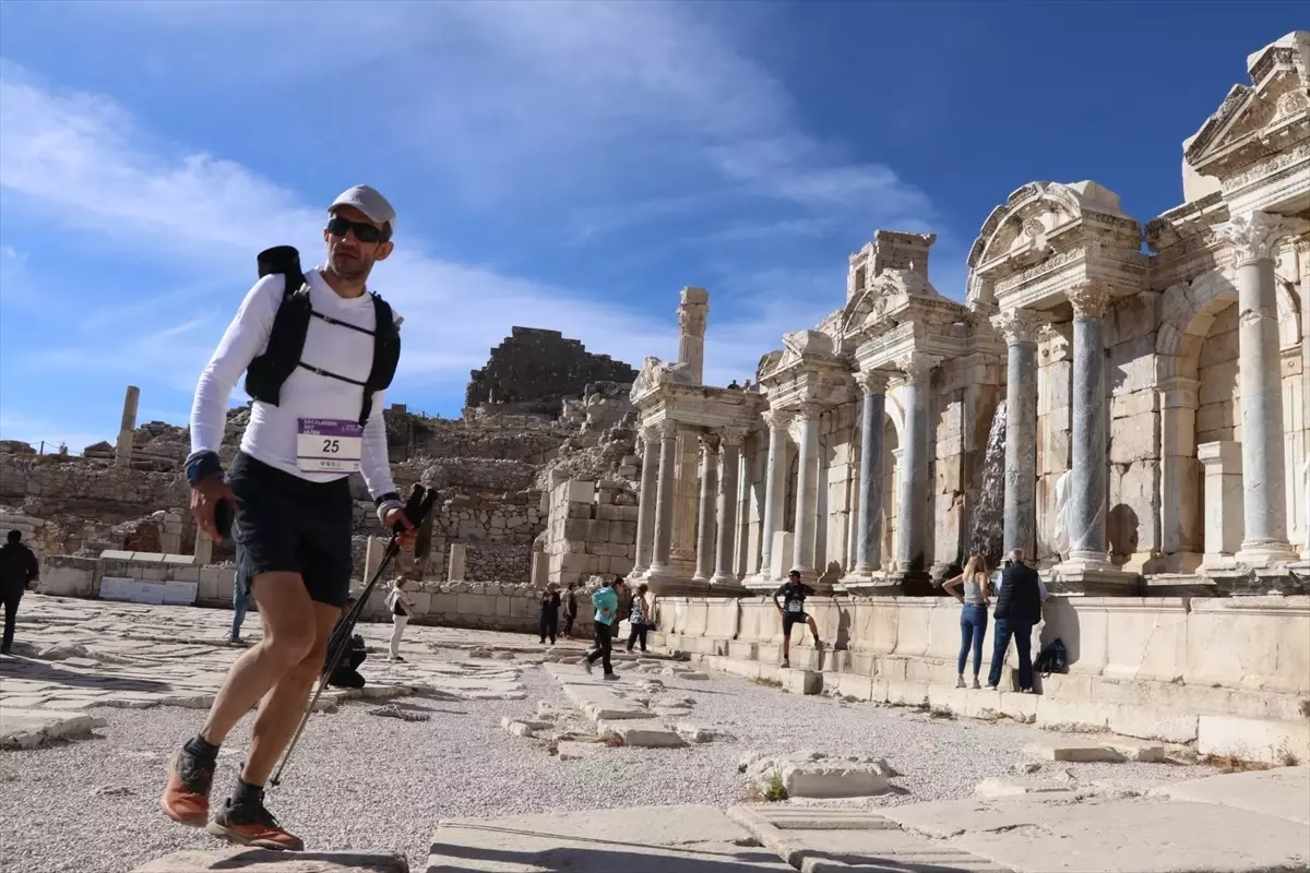 Sagalassos Antik Kenti’nde Uluslararası Koşu Etkinliği Düzenlendi