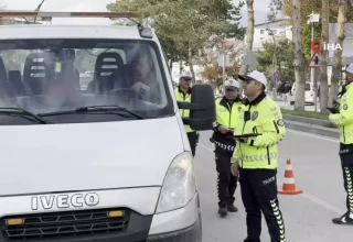 Tatvan’da Kış Lastiği Denetimi Başladı