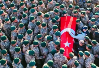 Tunceli’de şehit olan polis memuru, törenle memleketine uğurlandı