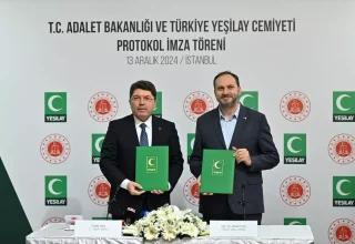 Adalet Bakanlığı ve Yeşilay arasında bağımlılıklarla mücadele konusunda protokol imzalandı