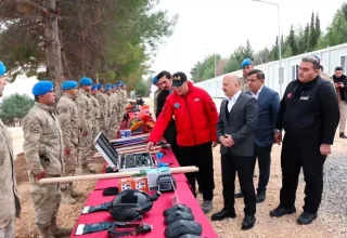 Adıyaman Jandarması Arama Kurtarma Ekipmanlarını Genişletti