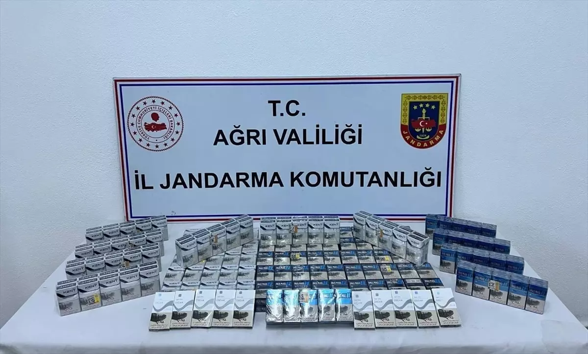 Ağrı’da Uyuşturucu ve Kaçakçılık Operasyonlarında 9 Gözaltı