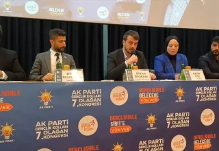 AK Parti Siirt Gençlik Kolları 7. Olağan Kongresi Yapıldı